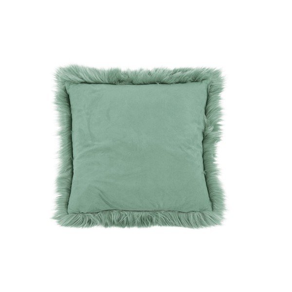 Pernă Tiseco Home Studio Sheepskin, 45 x 45 cm, verde-image-2