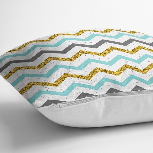 Față de pernă Minimalist Cushion Covers Multi Zig Zag, 45 x 45 cm-image-1