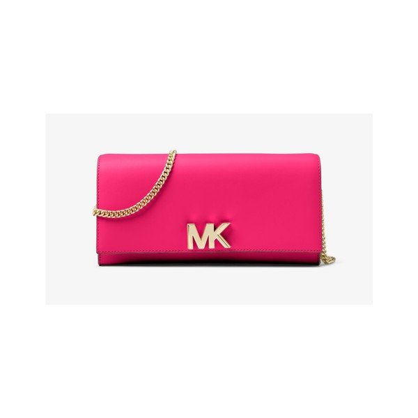 Geantă plic din piele Michael Kors Mott, fucsia-image-1