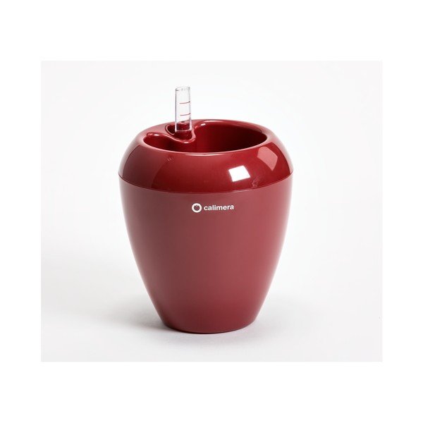 Ghiveci cu sistem de auto-irigare Plastia Calimera Camay, ø 17 cm, roșu-image-2