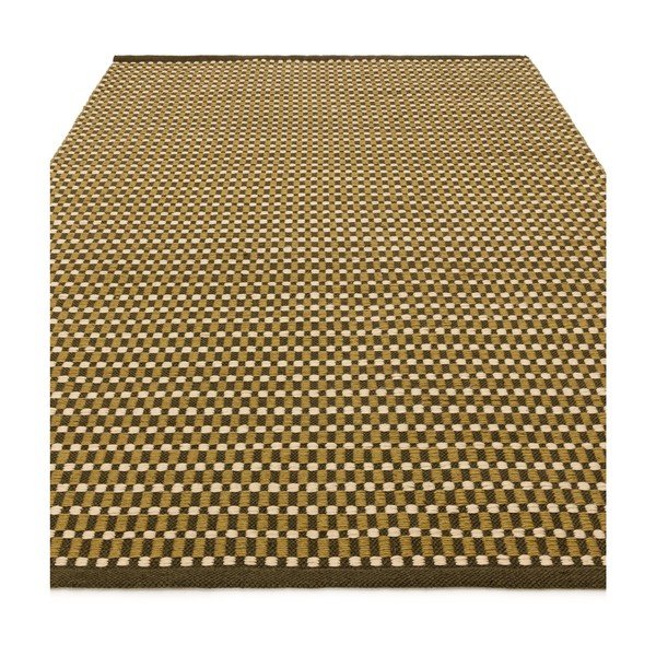 Covor kaki țesut manual din amestesc de lână 200x290 cm Ember – MADE-image-4