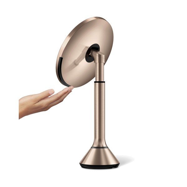 Oglindă cosmetică (5x) cu led/de mărire ø 20 cm Sensor – simplehuman-image-3
