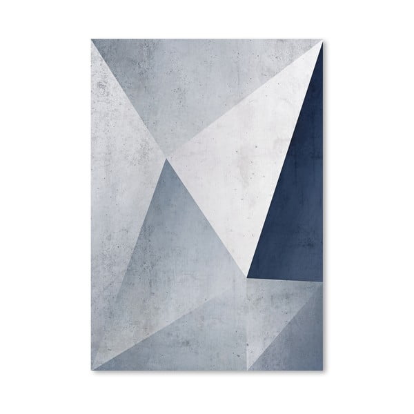 Poster Americanflat Iced Geometry, 30 x 42 cm