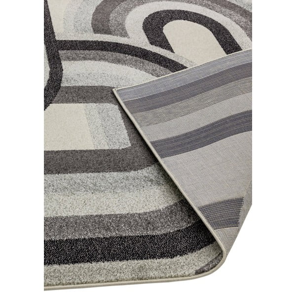 Covor grej 160x230 cm Nova Retro Grey – Asiatic Carpets-image-3