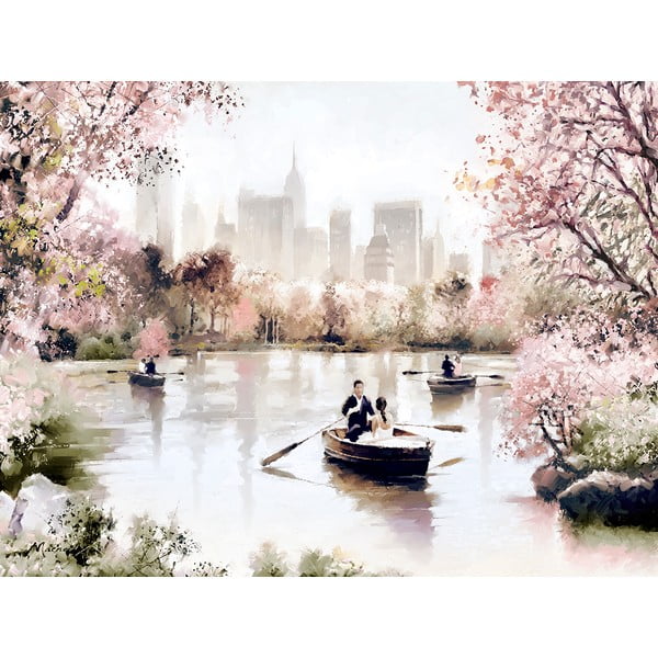 Tablou Styler Canvas Romantic Lake, 85 x 113 cm