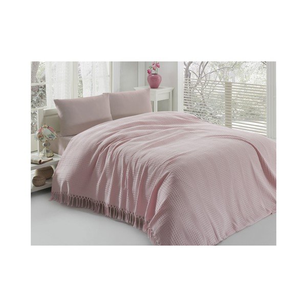 Cuvertură subțire Șaseher Pique Powder, 220 x 240 cm-image-1