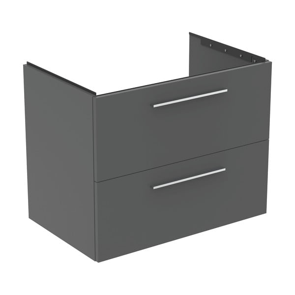 Dulap sub chiuvetă gri suspendat 80x63 cm i.Life B – Ideal Standard-image-3