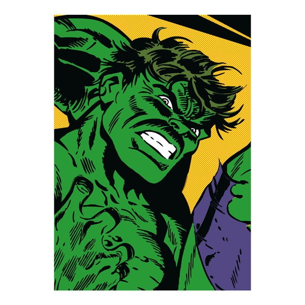 Poster Marvel Close Up - The Hulk