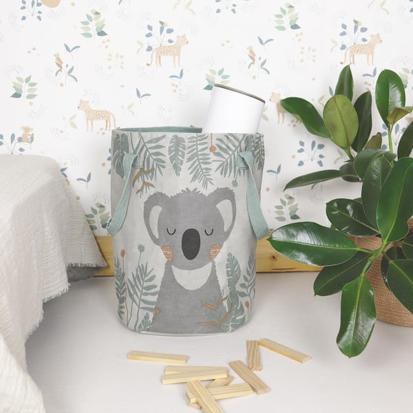 Coș de depozitare textil Natiot Olsen, ø 30 cm-image-1