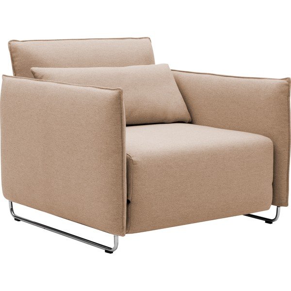 Fotoliu extensibil Softline Cord, bej-image-2