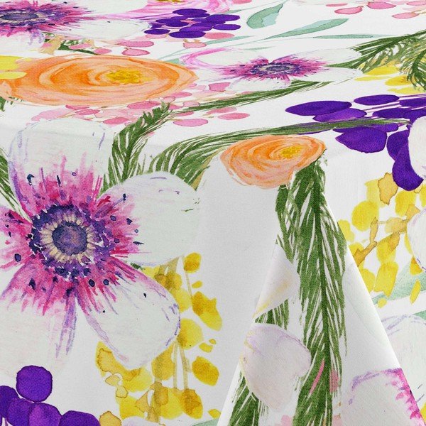 Față de masă din bumbac Happy Friday Basic Colorburst, 150 x 150 cm-image-1
