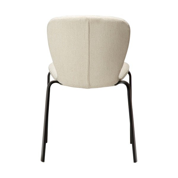 Scaun de dining crem tapițat Heap – DAN-FORM Denmark-image-3