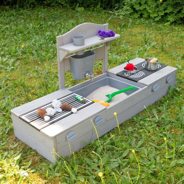 Bucătărie de grădină pentru copii Outdoor+ – Roba-image-1