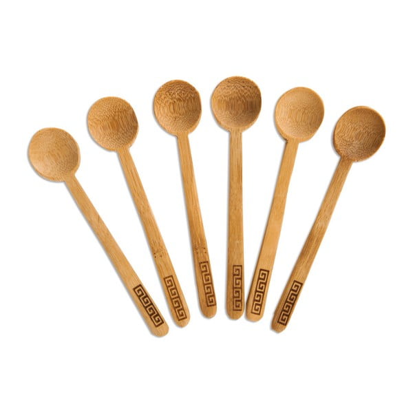 Set 6 lingurițe din bambus Bambum-image-1