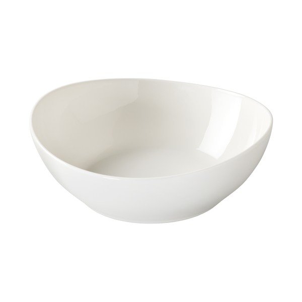 Bol din porțelan pentru salată Like by Villeroy & Boch Group, 28 cm, alb