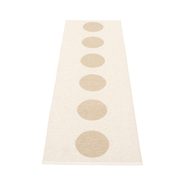 Covor tip traversă pentru interior și exterior bej 70x225 cm Vera Beige – Pappelina-image-2