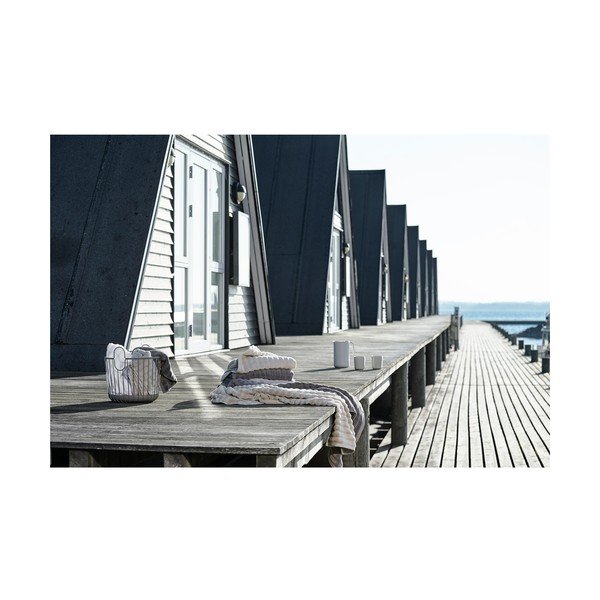 Prosop gri deschis din bumbac 70x140 cm Inu – Zone-image-3