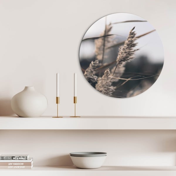 Tablou ø 40 cm Mellow Grasses 3 – Malerifabrikken-image-1