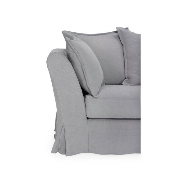 Canapea 3 locuri Scandic Calgary, gri-image-4