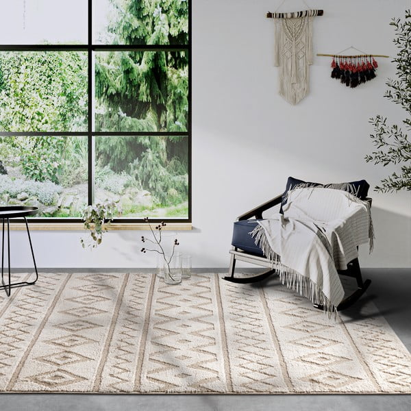 Covor bej 200x280 cm Carpet Itinerance Beige – Elle Decoration-image-1