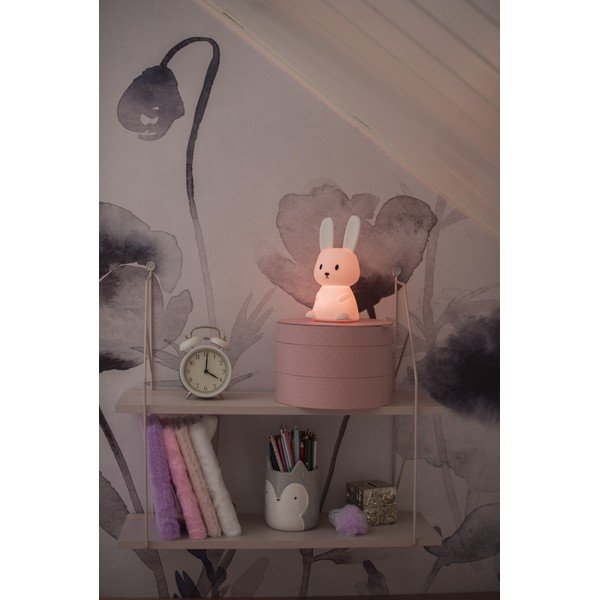 Lampă de veghe pentru copii cu LED-uri albe Bunny - Star Trading-image-2