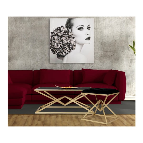 Scaun Mauro Ferretti Piramid, negru - auriu-image-2