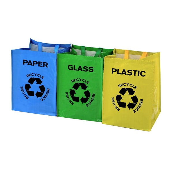 Coșuri de sortare și reciclare 3 buc. 40 l – Premier Housewares-image-2