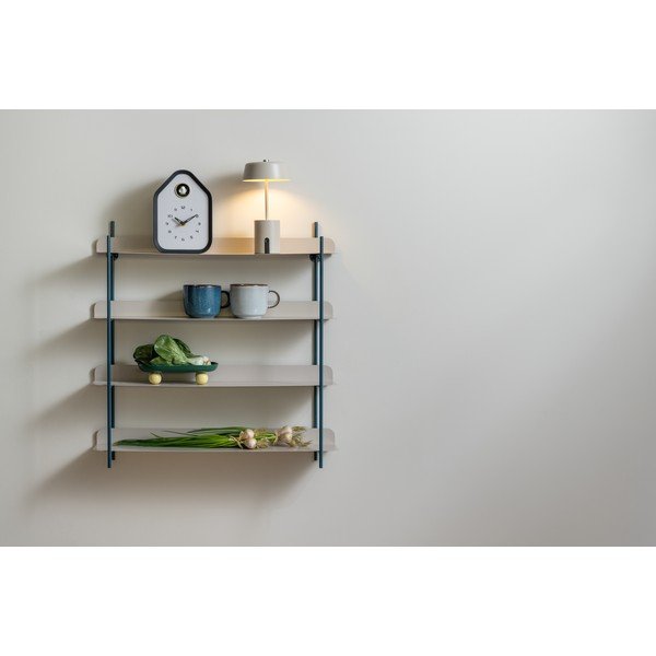 Raft negru/gri etajat din metal 60 cm Reina Cuatro – PT LIVING-image-1