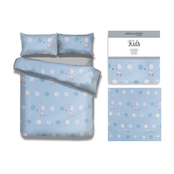 Lenjerie de pat din bumbac pentru copii AmeliaHome Dreamland, 135 x 200 cm-image-2