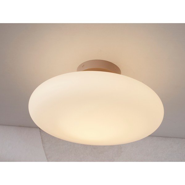 Plafonieră crem cu abajur din sticlă ø 34 cm Sapporo – it's about RoMi-image-3