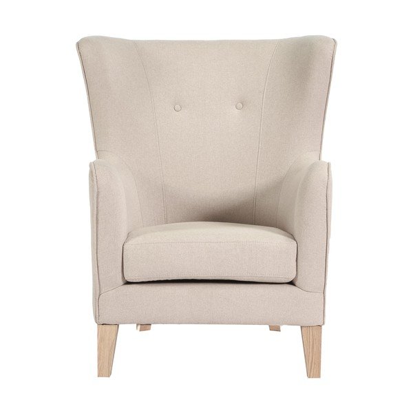 Fotoliu crem wing Campo – House Nordic-image-1