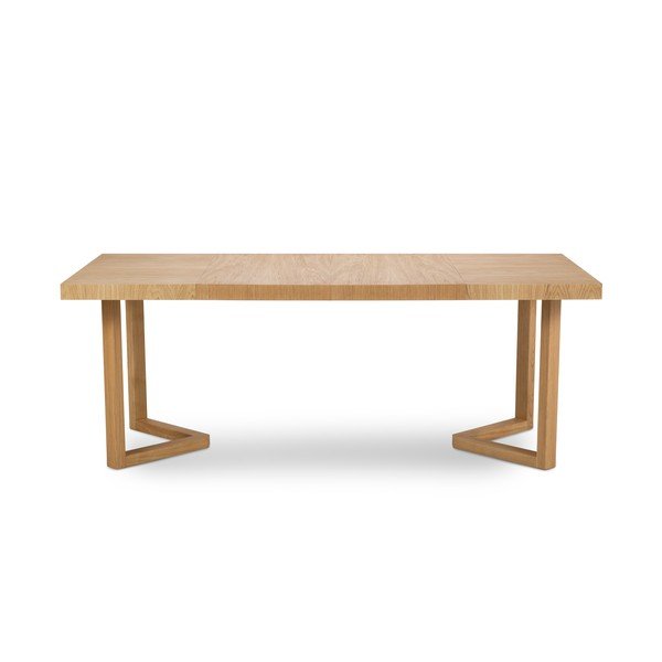 Măsuță auxiliară din lemn masiv de stejar Windsor & Co Sofas Skarde, ø 100 cm-image-2
