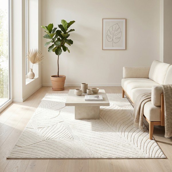 Covor crem 160x230 cm Lamina – ESTE-image-4