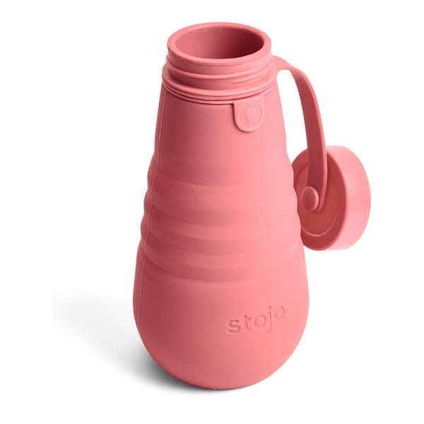 Sticlă pliabilă Bottle Berry, 590 ml, roz-portocaliu-image-3