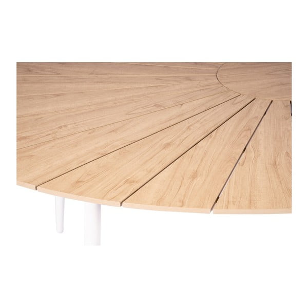 Set de 4 scaune albe Jaanna și masă Marienlist - Bonami Essentials-image-2