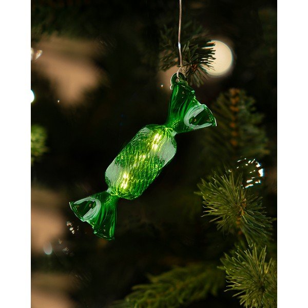 Decorațiune luminoasă de Crăciun verde suspendată ø 1,5 cm Hannah – Sirius-image-1