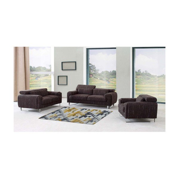 Covor Tria Grey/Yellow, 160 x 230 cm-image-2