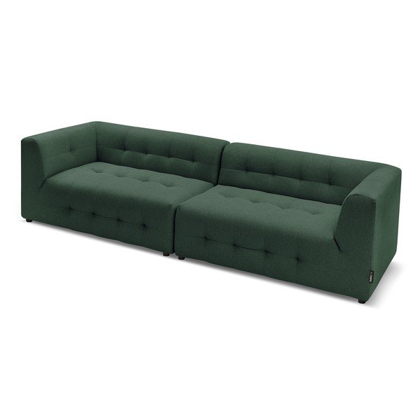 Canapea verde-închis 324 cm Kleber - Bobochic Paris-image-3