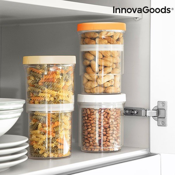 Set 3 recipiente reglabile InnovaGoods-image-4