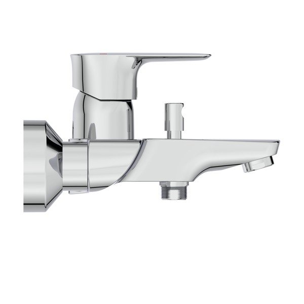 Baterie argintiu-lucios pentru cadă/cu montare pe perete Connect Air – Ideal Standard-image-1