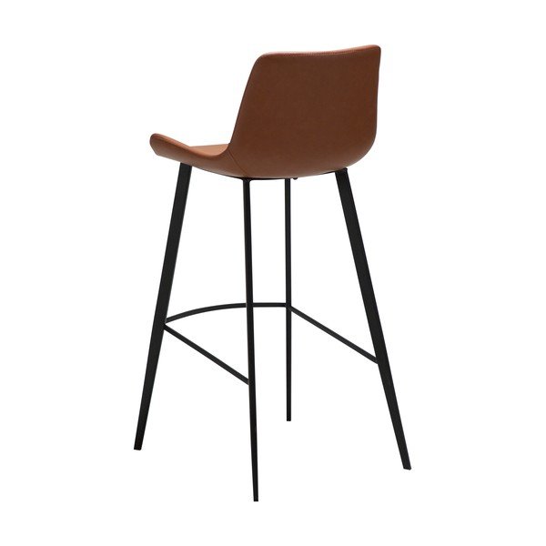 Scaun de bar maro coniac (înălțime șezut 74,5 cm) Hype – DAN-FORM Denmark-image-3