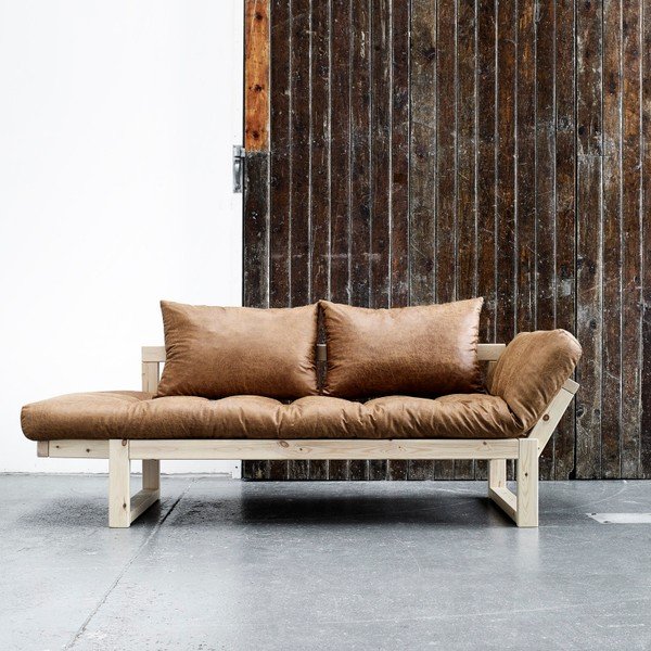 Canapea Karup Vintage Edge Natural/Cognac-image-2