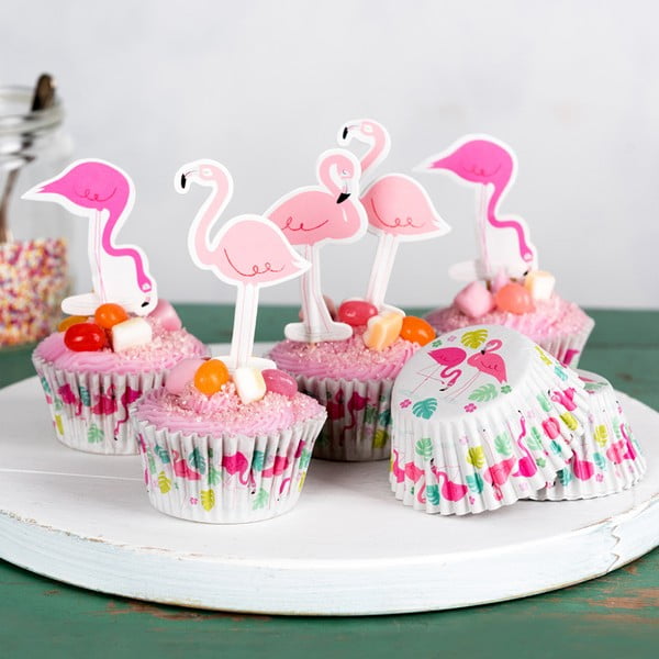 Set pentru decorat brioșe Rex London Flamingo Bay-image-1