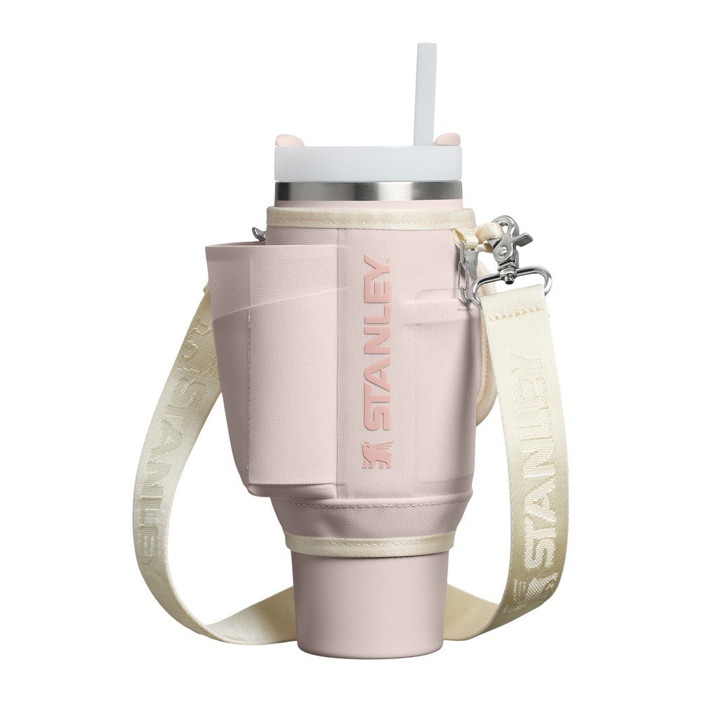 Husă pentru termos All-Day Quencher Carry-All Rose Quartz – Stanley
