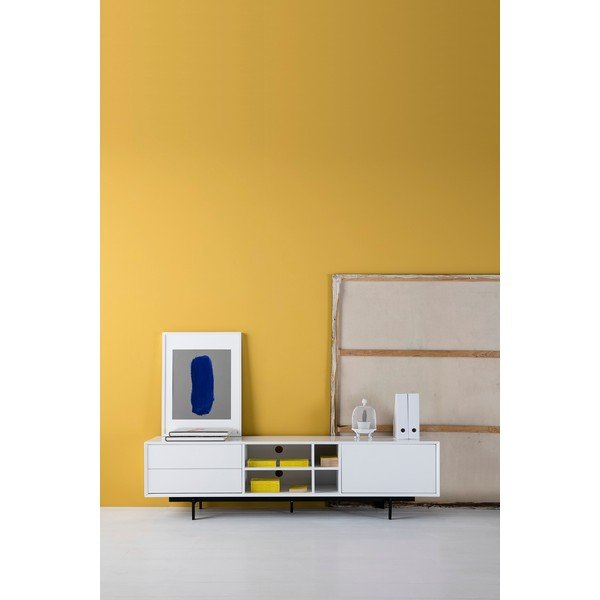 Comodă TV Marckeric Beatriz, alb-image-1