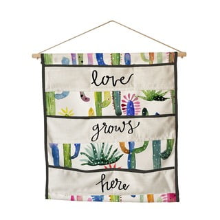 Organizator de perete cu buzunare Surdic Love Grows
