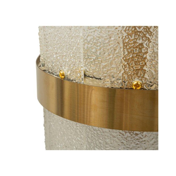 Aplică de perete aurie din sticlă Gris – Mauro Ferretti-image-4