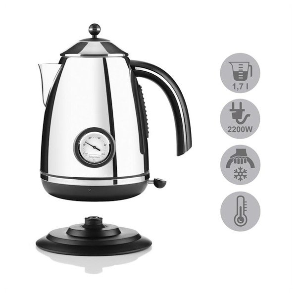 Fierbător Klarstein Aquavita Chalet, argintiu-image-4