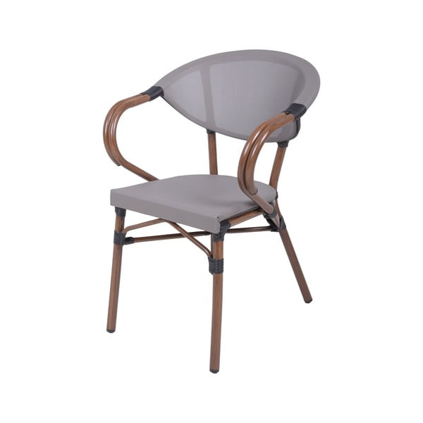 Scaun de grădină bej din metal Toskana – Garden Pleasure-image-1