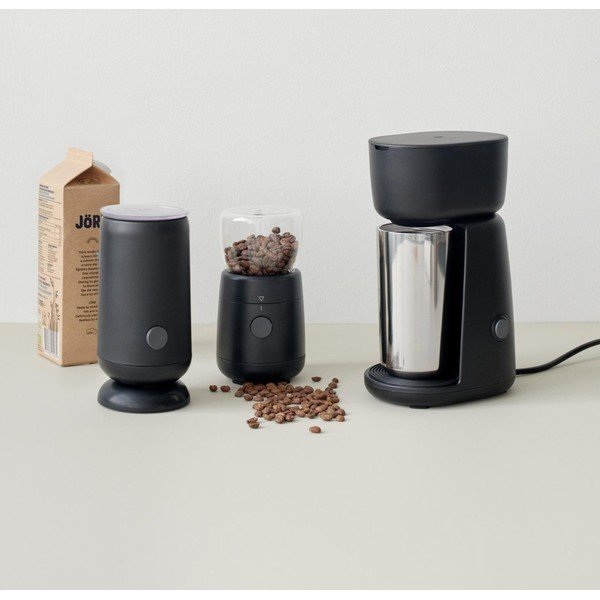 Aparat electric pentru spumă de lapte negru din plastic Foodie – RIG-TIG-image-1